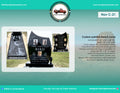 Custom Pointed French Curve Memorial