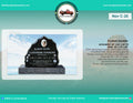Custom Boulder Memorial