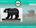 Custom Walking Bear Memorial